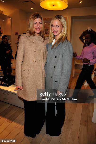 Virginia Smith and Meredith Melling Burke attend Ann Taylor Flatiron Store Opening at Ann Taylor NYC on December 2, 2010 in New York City.