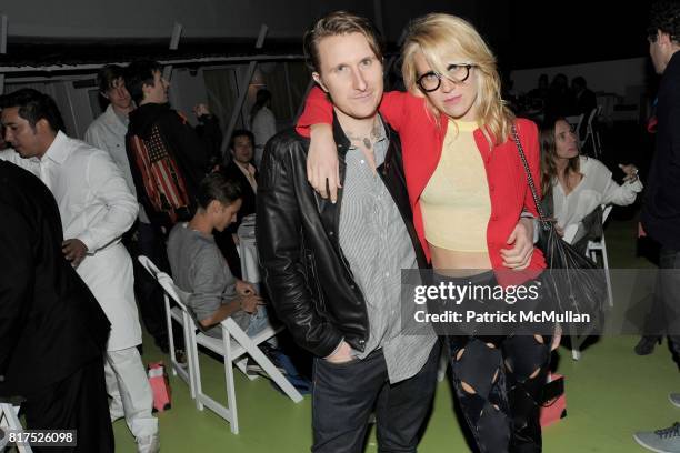 Scott Campbell and Aurel Schmidt attend MoMA PS1/Interview Event at Delano at Delano on December 2, 2010 in Miami, Florida.