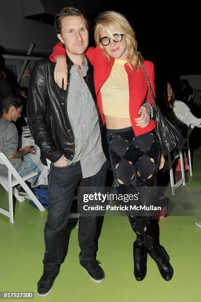 Scott Campbell and Aurel Schmidt attend MoMA PS1/Interview Event at Delano at Delano on December 2, 2010 in Miami, Florida.