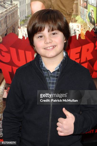 Zach Callison attends The Los Angeles Premiere of GULLIVER’S TRAVELS at Grauman's Chinese Theatre on December 18, 2010 in Los Angeles, California.