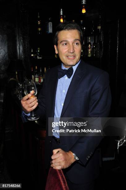 Anthony Cenname attends WSJ. Magazine + The House of Krug Cocktail Reception + Dinner at The Lion NYC on December 14, 2010 in New York City.