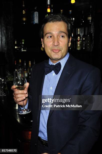 Anthony Cenname attends WSJ. Magazine + The House of Krug Cocktail Reception + Dinner at The Lion NYC on December 14, 2010 in New York City.