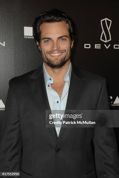 Scott Elrod attends Jessica Stam Hosts The Launch Of DEVON Flagship In Beverly Hills at Devon Store on December 8, 2010 in Beverly Hills, California.