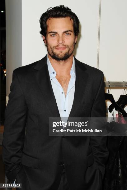 Scott Elrod attends Jessica Stam Hosts The Launch Of DEVON Flagship In Beverly Hills at Devon Store on December 8, 2010 in Beverly Hills, California.