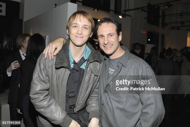 Liam McMullan and David Schlachet attend 8TH ANNUAL BoCONCEPT/KOLDESIGN HOLIDAY PARTY at BoConcept on December 14, 2010 in New York City.