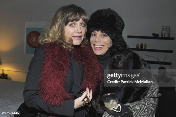 Patti D'Arbanville and Mel Gorham attend 8TH ANNUAL BoCONCEPT/KOLDESIGN HOLIDAY PARTY at BoConcept on December 14, 2010 in New York City.