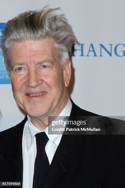 David Lynch attends 2nd Annual CHANGE BEGINS WITHIN Benefit Celebration Presented by the DAVID LYNCH FOUNDATION at Metropolitan Museum of Art on...