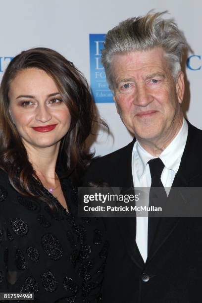 Emily Lynch and David Lynch attend 2nd Annual CHANGE BEGINS WITHIN Benefit Celebration Presented by the DAVID LYNCH FOUNDATION at Metropolitan Museum...