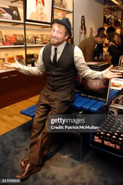 Brian Bowen Smith attends Bookmarc Celebrates Brian Bowen Smith and the Men and Women of Los Angeles at Bookmarc Store on December 15, 2010 in Los...