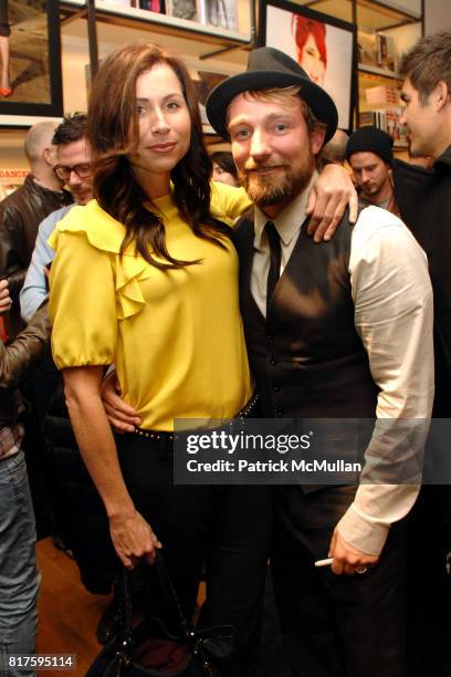 Minnie Driver and Brian Bowen Smith attend Bookmarc Celebrates Brian Bowen Smith and the Men and Women of Los Angeles at Bookmarc Store on December...