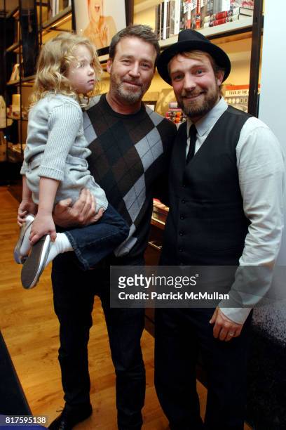 And Brian Bowen Smith attend Bookmarc Celebrates Brian Bowen Smith and the Men and Women of Los Angeles at Bookmarc Store on December 15, 2010 in Los...