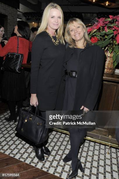 Debbie Loeffler and Alison Becker attend DEBBIE BANCROFT Hosts Luncheon Honoring MICHELLE PAIGE PATTERSON at 99 PARK AVENUE TAVERN on December 13,...