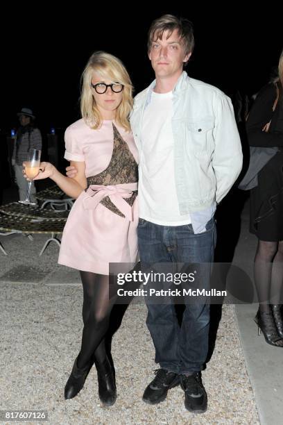 Aurel Schmidt and Tim Barber attend Playboy presents the NUDE IS MUSE: An Art Salon for Art Basel Miami 2010 at The Standard Hotel on December 4,...