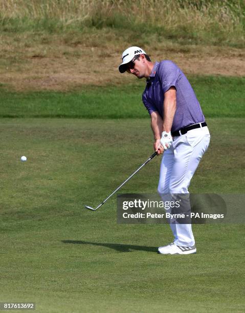 England's Justin Rose during practice day three of The Open Championship 2017 at Royal Birkdale Golf Club, Southport.