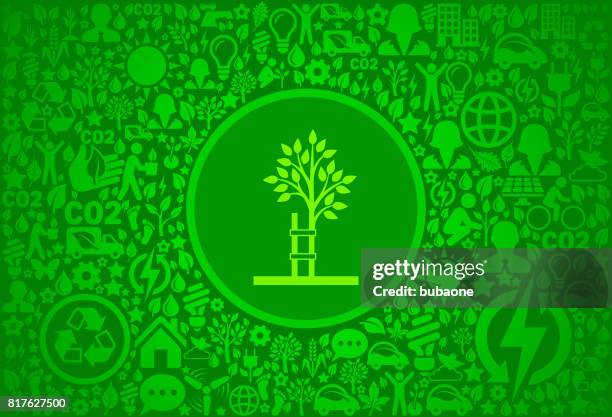 farm tree environment green vector icon pattern - live chat help stock illustrations