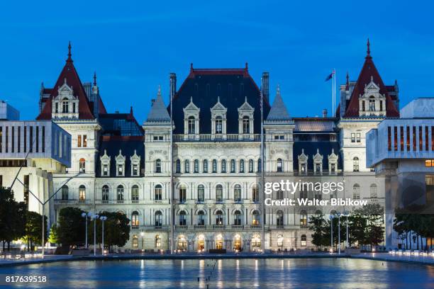 usa, new york, exterior - albany new york stock pictures, royalty-free photos & images