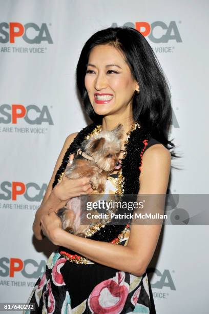 Kelly Choi and Bill attend ASPCA and CINDY ADAMS Host New York City's Annual Blessing of the Animals at Christ Church on December 12th, 2010 in New...