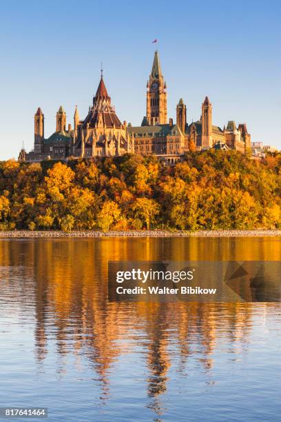 canada, ontario, exterior - parliament hill canada stock pictures, royalty-free photos & images