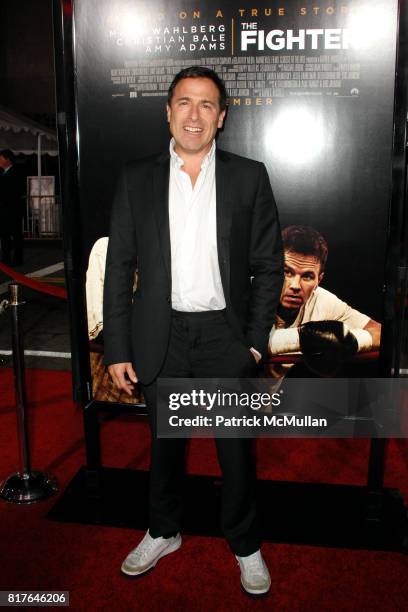 David O. Russell attends Los Angeles Premiere of THE FIGHTER at Grauman’s Chinese Theater on December 6, 2010 in Los Angeles, California.