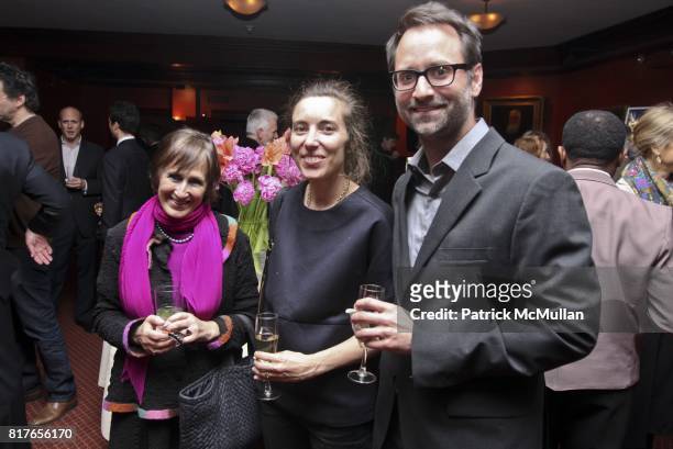 Abigail Agranat, Penny Hardy and Granger Moorhead attend STEVEN HARRIS ARCHITECTS: TRUE LIFE at Private Club on December 6, 2010 in New York City.