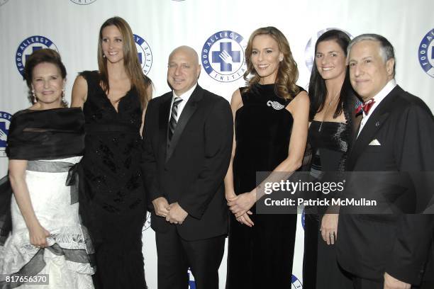 Sharyn Mann, Stephanie Winston Wolkoff, Tom Colicchio, Julia Koch, Mary Kennedy and Todd Slotkin attend The 13th Annual FOOD ALLERGY Ball at The...