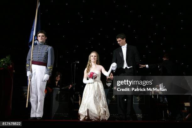 Hadley Nagel and Laurence George attend THE 56TH INTERNATIONAL DEBUTANTE BALL at Waldorf Astoria on December 29, 2010 in New York City.