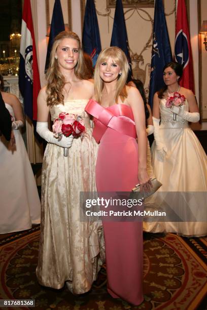 Hadley Nagel and Carlson Young attend THE 56TH INTERNATIONAL DEBUTANTE BALL at Waldorf Astoria on December 29, 2010 in New York City.