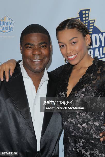 Tracy Morgan and Tanisha Hall attend Jon Stewart Hosts NIGHT OF TOO MANY STARS: An Overbooked Concert for Autism Education at Beacon Theater on...