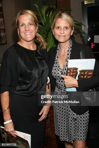 Amy Zoller and Hope Daley attend Mary McDonald book signing reception for her book "Mary McDonald: Interiors" at Doyle New York on October 25, 2010...