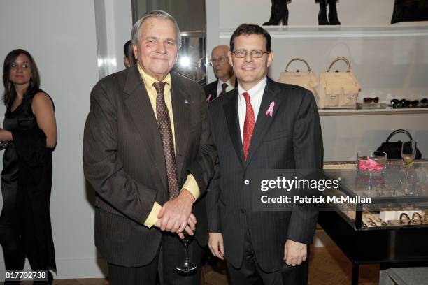Joel Smilow and Clifford Hudis M.D. Attend REED KRAKOFF Host's Evening to Celebrate THE BREAST CANCER REASEARCH FOUNDATION at Reed Krakoff on October...