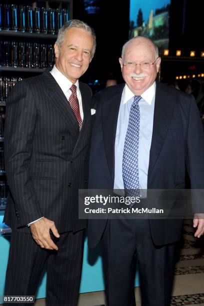 Nathan Bernstein and Michael Steinhardt attend AMERICAN FRIENDS OF THE ISRAEL MUSEUM Celebrates A New Beginning at Cipriani 42nd St on October 25,...