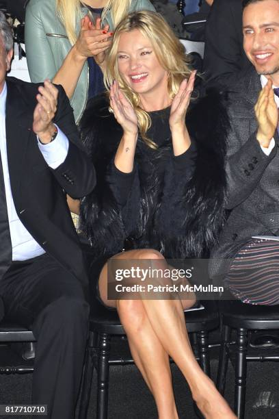 Kate Moss attends Christian Dior Ready to Wear Spring-Summer 2011 Arrivals & Front Row-CONTACT SIPA PRESS FOR SALES at Espace Ephemere Tuileries on...