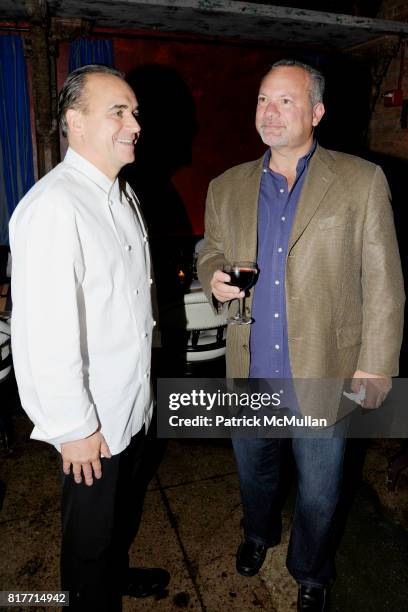 Chef Jean-Georges Vongerichten and ? attend a By Invitation Only Private Dinner with Jean-Georges at Spice Market on October 9, 2010 in New York City.