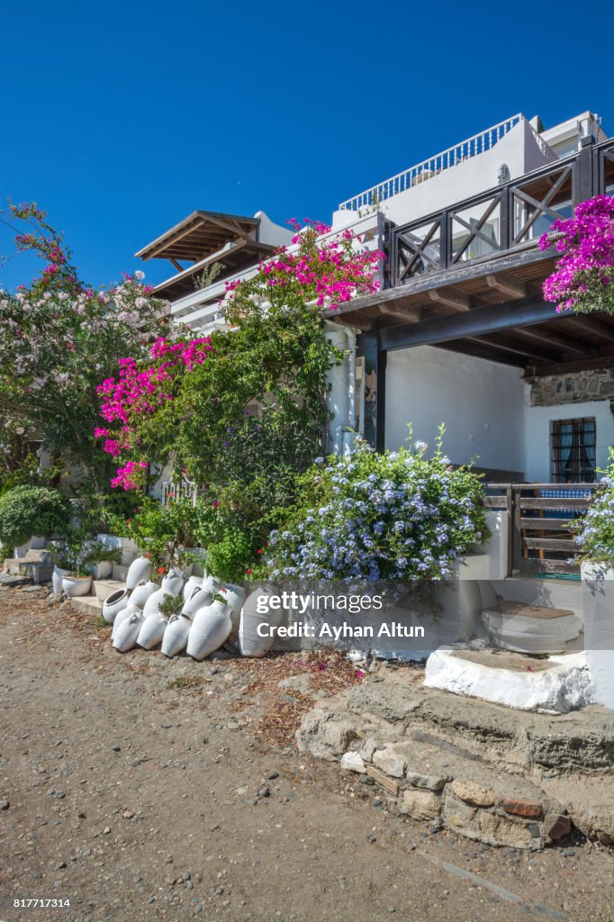 Gumusluk seaside village in Bodrum,The Aegean Coast,Turkey