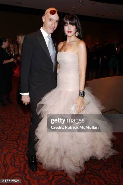 Robert Verdi and Allison Burton-Parker attend Casita Maria Fiesta 2010 at Mandarin Oriental Hotel on October 12, 2010 in New York City.