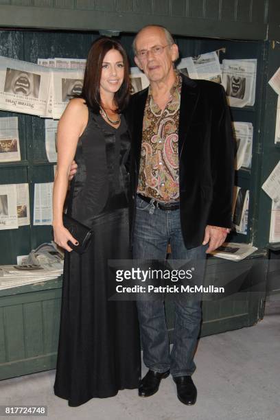Lisa Loiacono, Christopher Lloyd attend Spike TV's "SCREAM 2010" at The Greek Theatre on October 16, 2010 in Griffith Park, California.