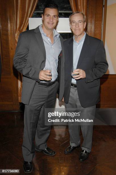 Chris Nyikos and John Nyikos attend HERITAGE AUCTION GALLERIES Celebrate Opening of New York Gallery at The Fletcher-Sinclair Mansion on October 6,...