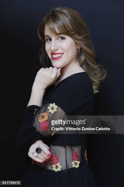 Laura Esquivel poses for a portrait session during Giffoni Film Festival on July 18, 2017 in Giffoni Valle Piana, Italy.
