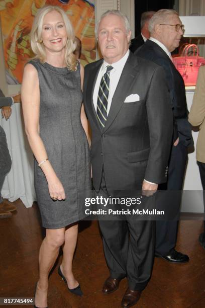 Hilary Block and John Block attend HERITAGE AUCTION GALLERIES Celebrate Opening of New York Gallery at The Fletcher-Sinclair Mansion on October 6,...