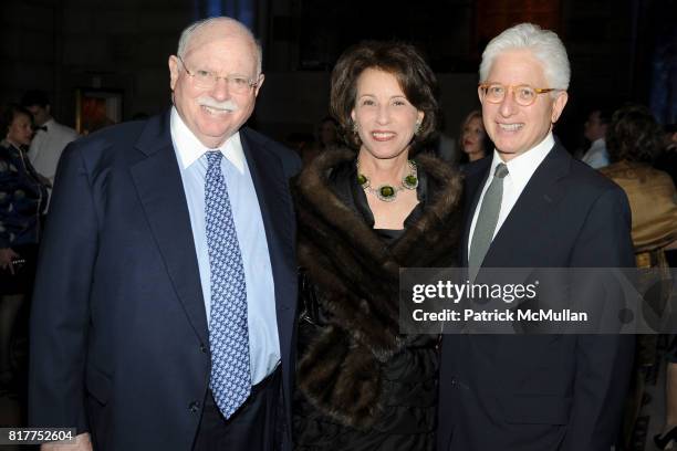 Michael Steinhardt, Judy Steinhardt and James Snyder attend AMERICAN FRIENDS OF THE ISRAEL MUSEUM Celebrates A New Beginning at Cipriani 42nd St on...