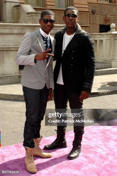 Kwame Boateng and Kofi Siriboe attend Variety's 4th Annual Power of Youth Event at Paramount Studios on October 24, 2010 in Los Angeles, California.