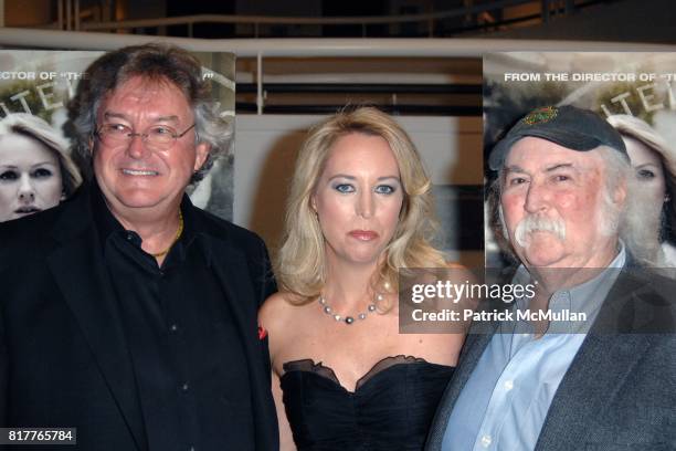 Ambassador Joseph Wilson, Valerie Plame Wilson and David Crosby attend Los Angeles Special Screening of FAIR GAME at Simon Wiesenthal's Museum of...