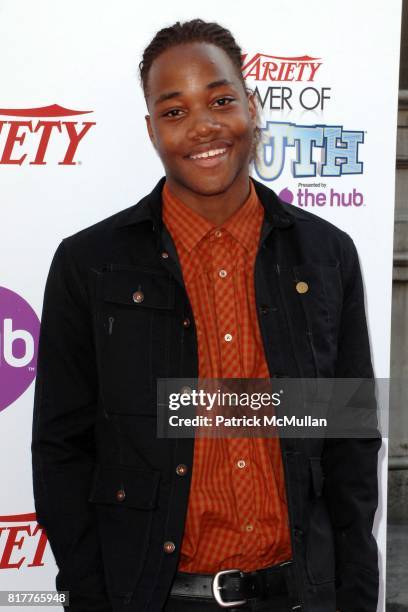 Leon Thomas III attends Variety's 4th Annual Power of Youth Event at Paramount Studios on October 24, 2010 in Los Angeles, California.