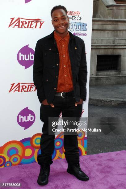 Leon Thomas III attends Variety's 4th Annual Power of Youth Event at Paramount Studios on October 24, 2010 in Los Angeles, California.