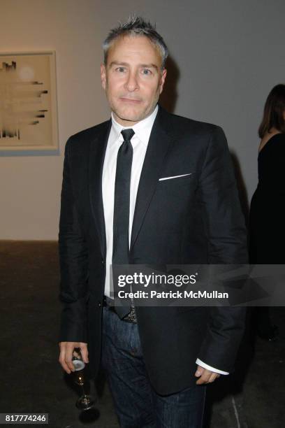 Ken Kaufman attends Kaufman Franco Runway Show Presented by Neiman Marcus Beverly Hills at Griffin Gallery at Griffin Gallery on October 20, 2010 in...