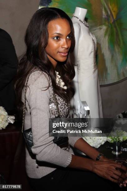 Quiana Grant attends Ann Taylor Spring 2011 Preview Party at Gramercy Park Rooftop on October 20, 2010 in New York.