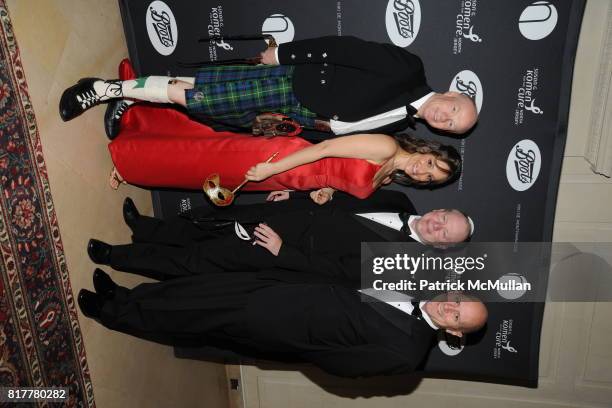 Gordan Farquher, Sandra Gabriele, Steve Lloyd and Terry Scicluna attend VIP MASKED BALL for Susan G. Komen, Headlined by Sir Richard Branson, Katie...