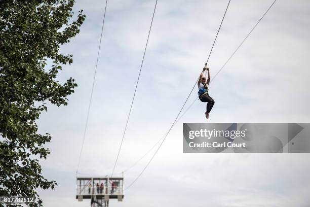 Zip Wire Ride 115 Zip Line London Stock Photos, High-Res Pictures, and Images - Getty ...