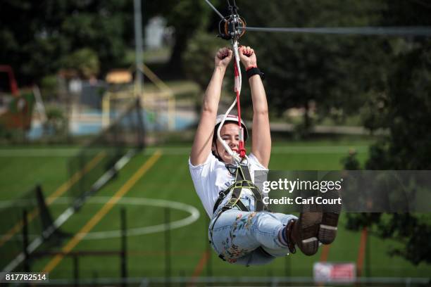 Zip Wire Ride 115 Zip Line London Stock Photos, High-Res Pictures, and Images - Getty ...