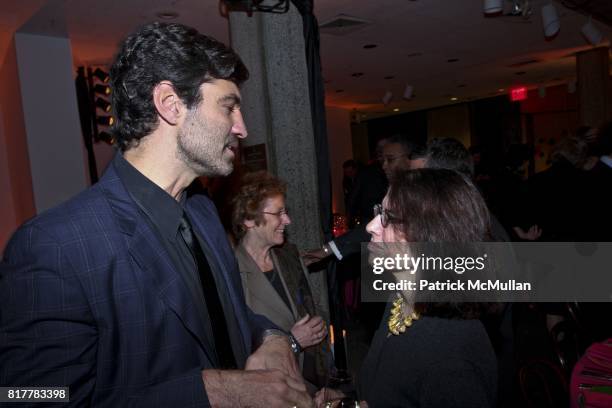 Jorn Weisbrodt and Elizabeth Sussman attend PAUL THEK: DIVER, A RETROSPECTIVE, Dinner at Whitney Museum on October 20, 2010 in New York City.
